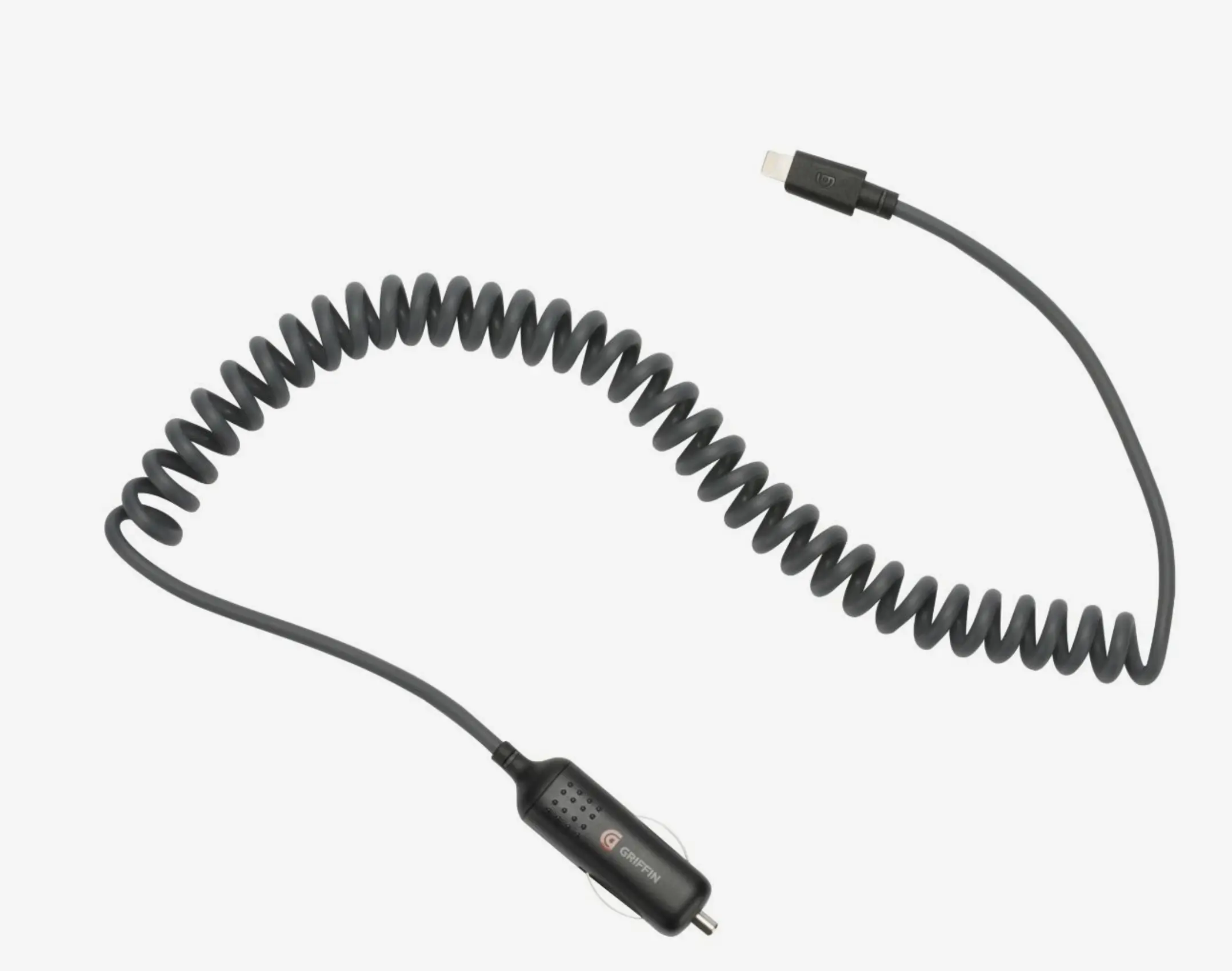 Griffin 12W Powerjolt SE Lightning Black Car Charger
