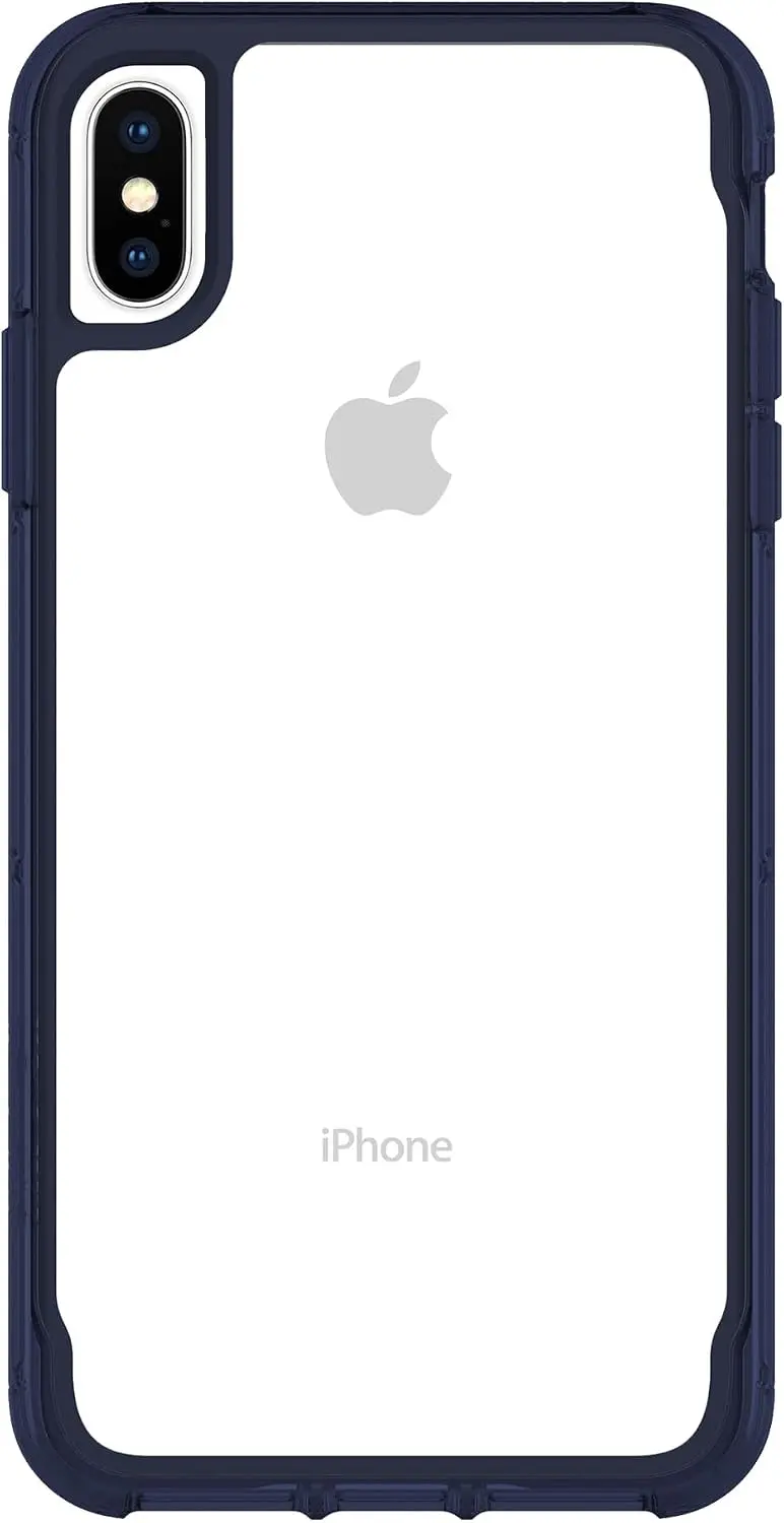 Griffin - Survivor Clear iPhone XS Max Case Purple/Transparent