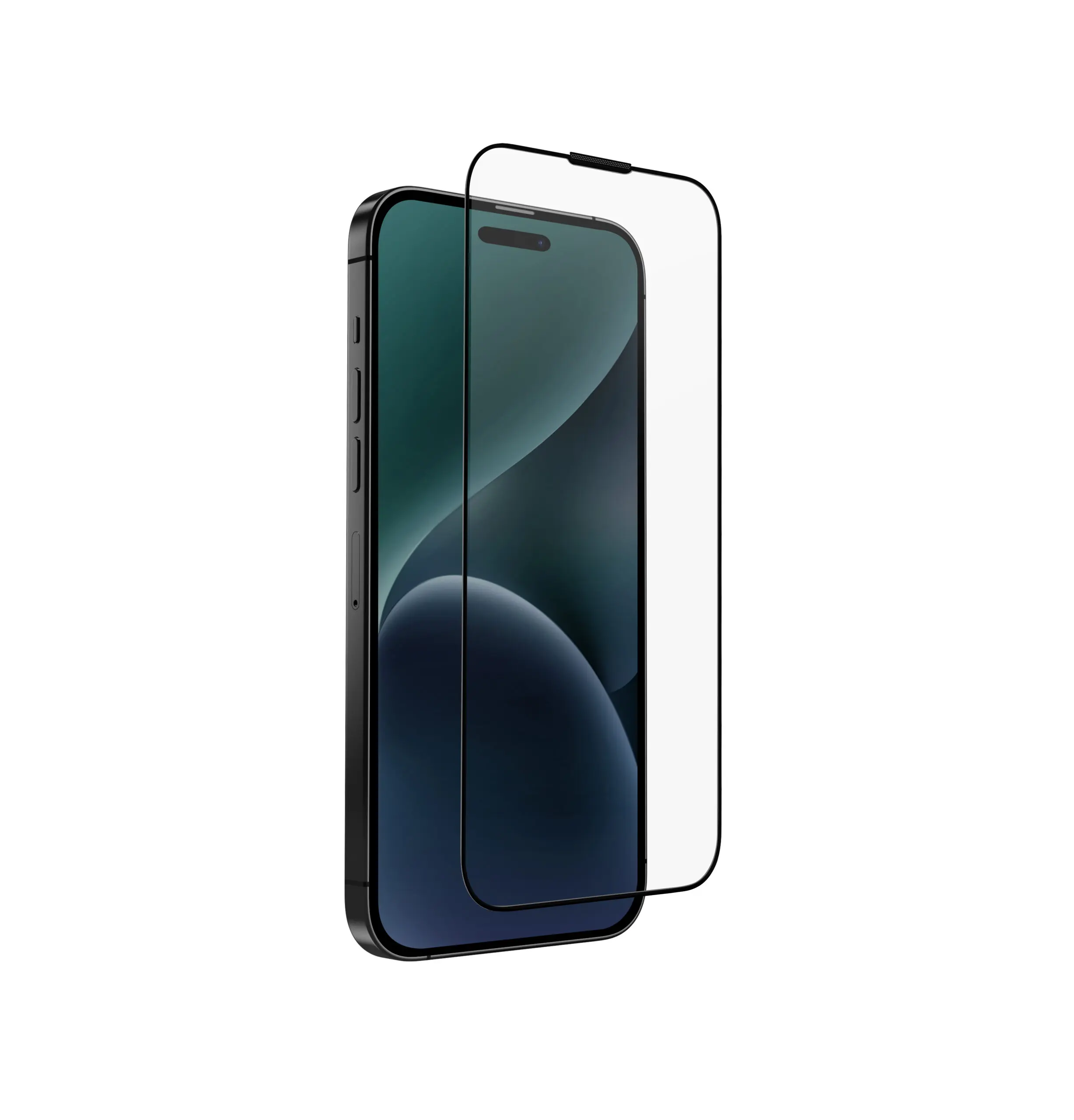 Uniq Optix Anti - Reflective iPhone 15 Pro Glass Screen Protector