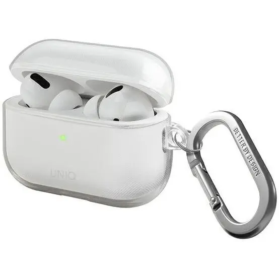 UNIQ Glase for Airpods Pro 2 ( 2nd Gen ) - Glossy Smoke