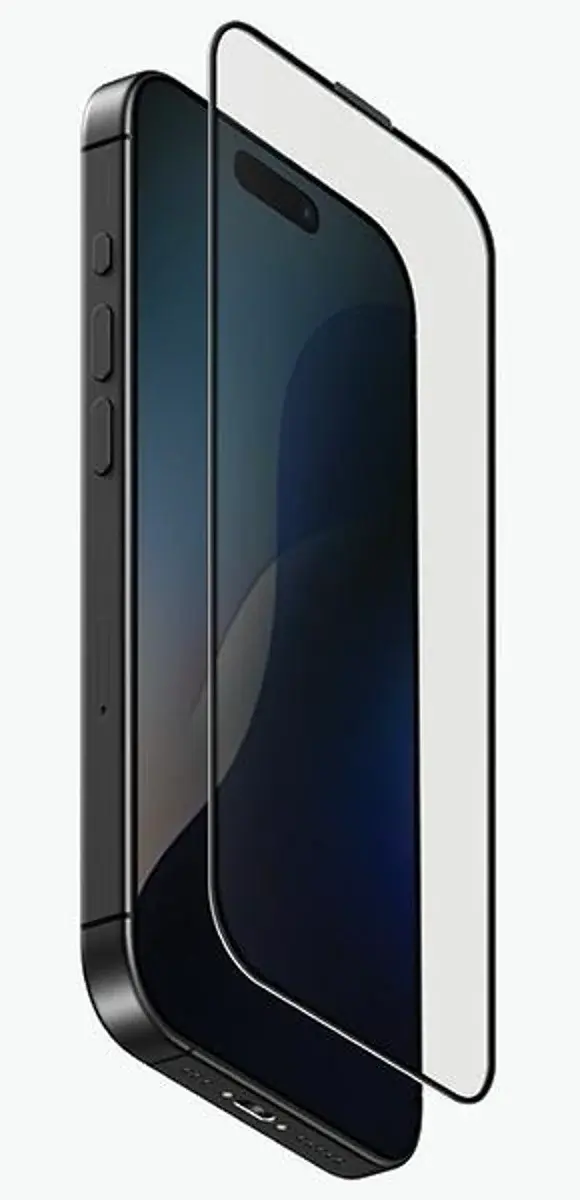 UNIQ Optix Vivid iPhone 16 Pro 6.3" clear tempered glass with applicator